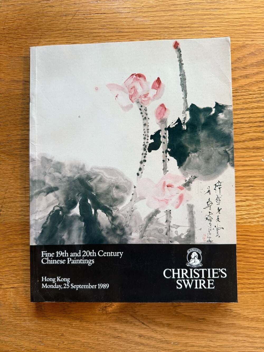 Christie's Fine 19th and 20th Century Chinese Paintings Auction Catalog 1989